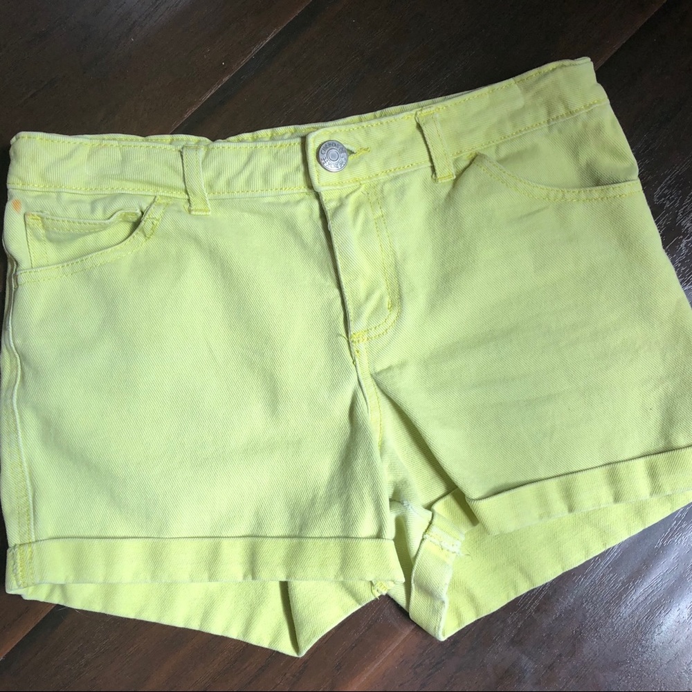 Yellow Cherokee Jean Shorts